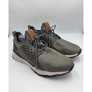 Skechers‎ Relven Hemson Leather Sneaker Men's 11 Athletic Shoes 65732 Gray Black